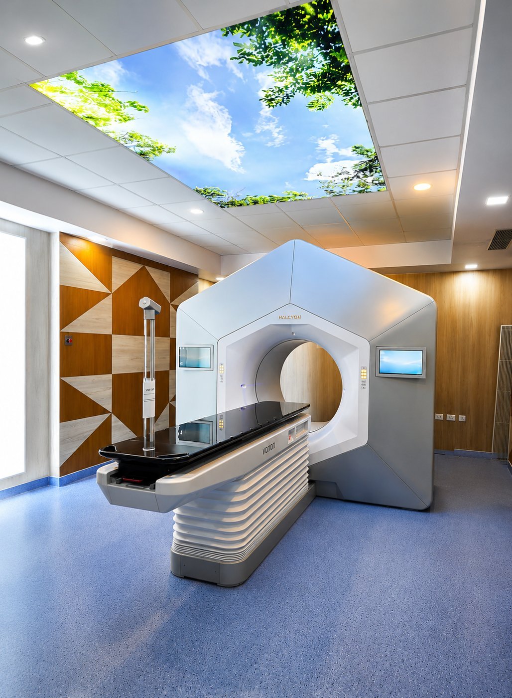 Varian Halcyon linear accelerator installed at Rohilkhand Cancer Institute, Shahjahanpur